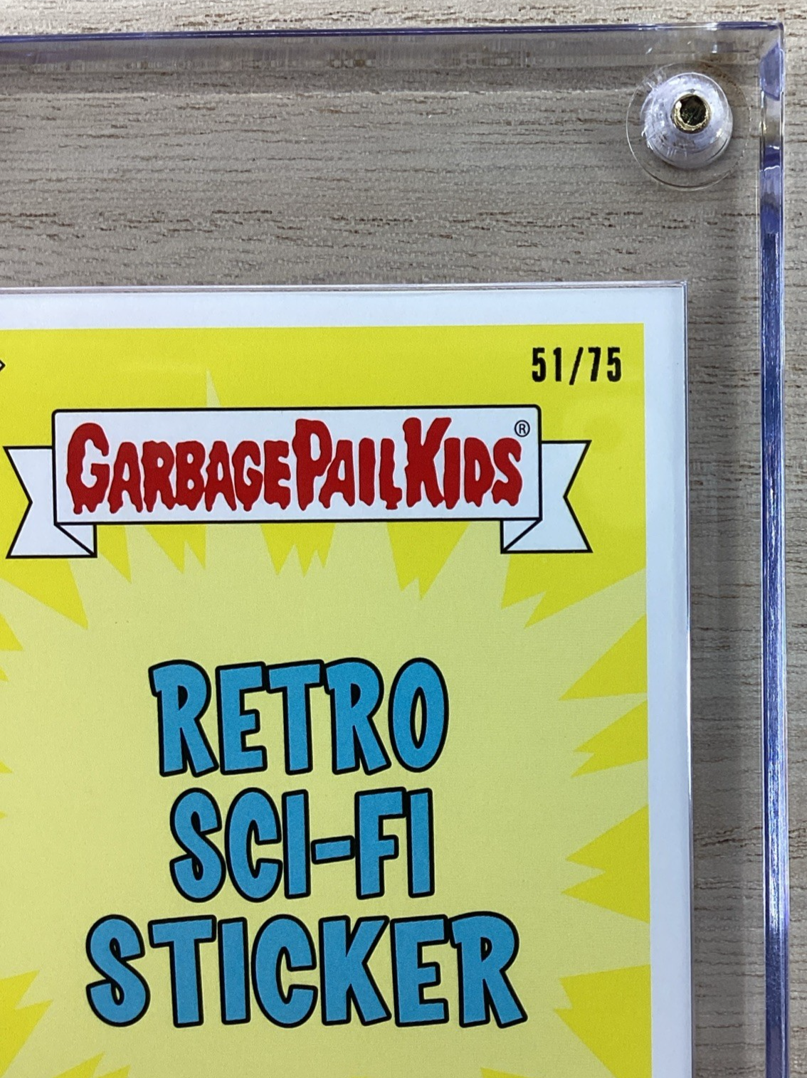 2018 Topps Garbage Pail Kids - Janet of the Apes - Red 51/75