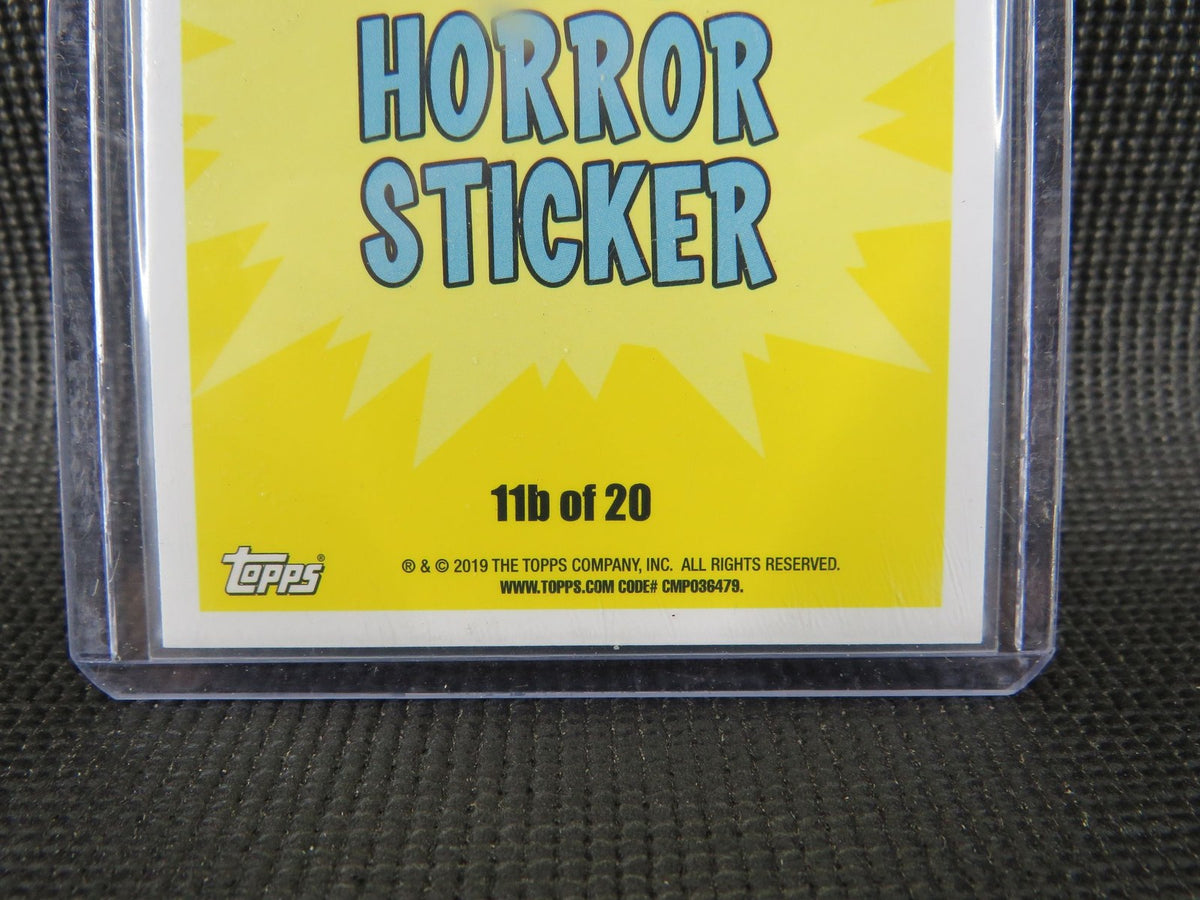 2019 Topps Garbage Pail Kids Cult Horror Misty Vampire #11b of 20 - Yellow2