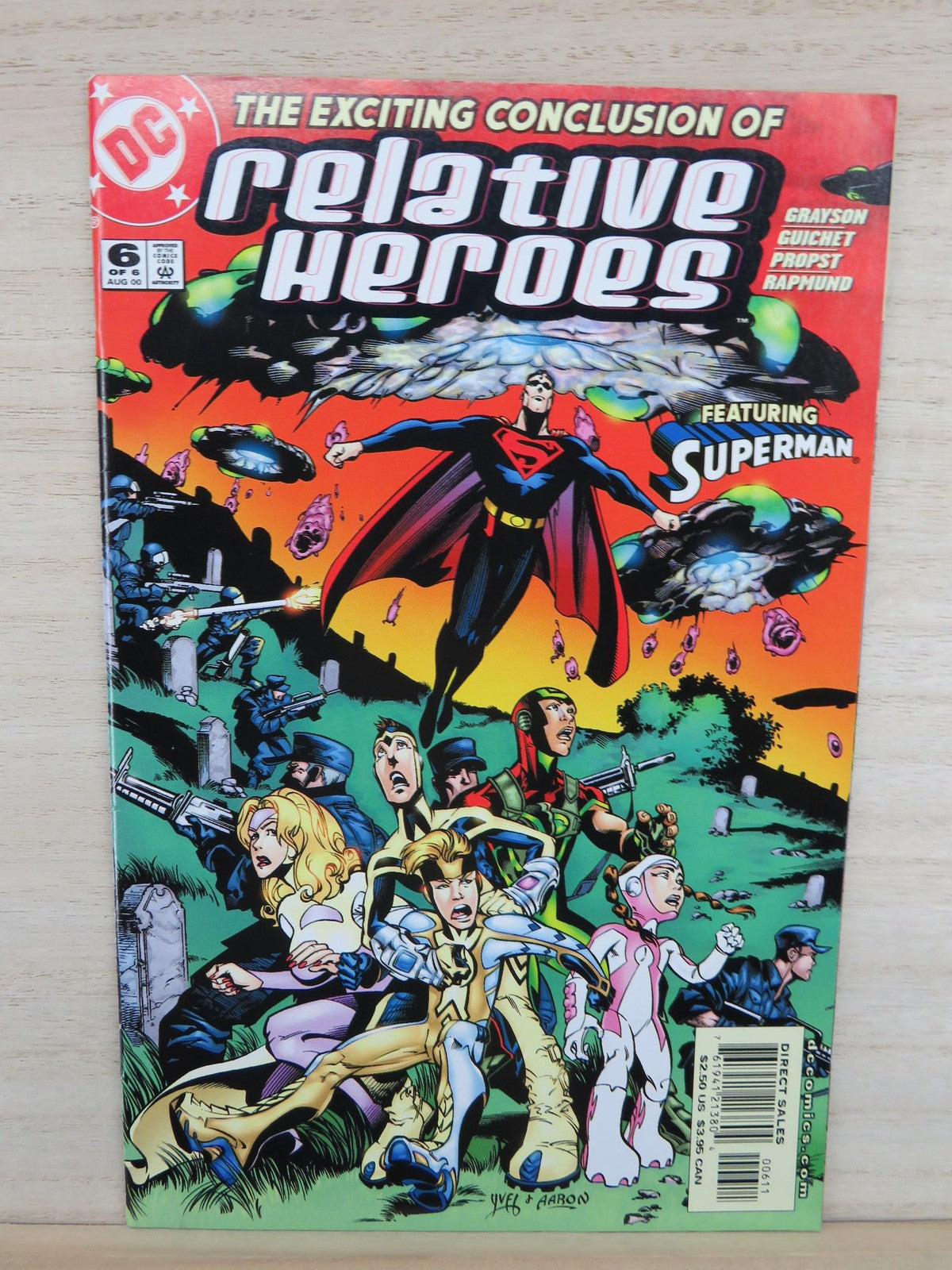Relative Heroes #6 of 6 Aug 2000 - DC Comic