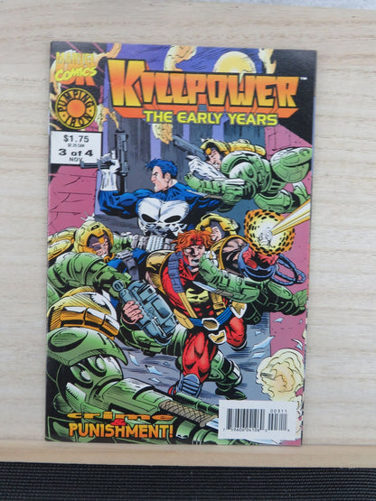 Killpower The Early Years #3 of 4 Nov 1993 - Marvel Comic