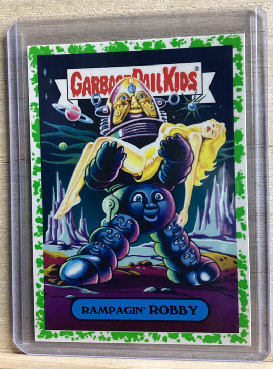 2018 Topps Garbage Pail Kids - Rampagin Robby - Green