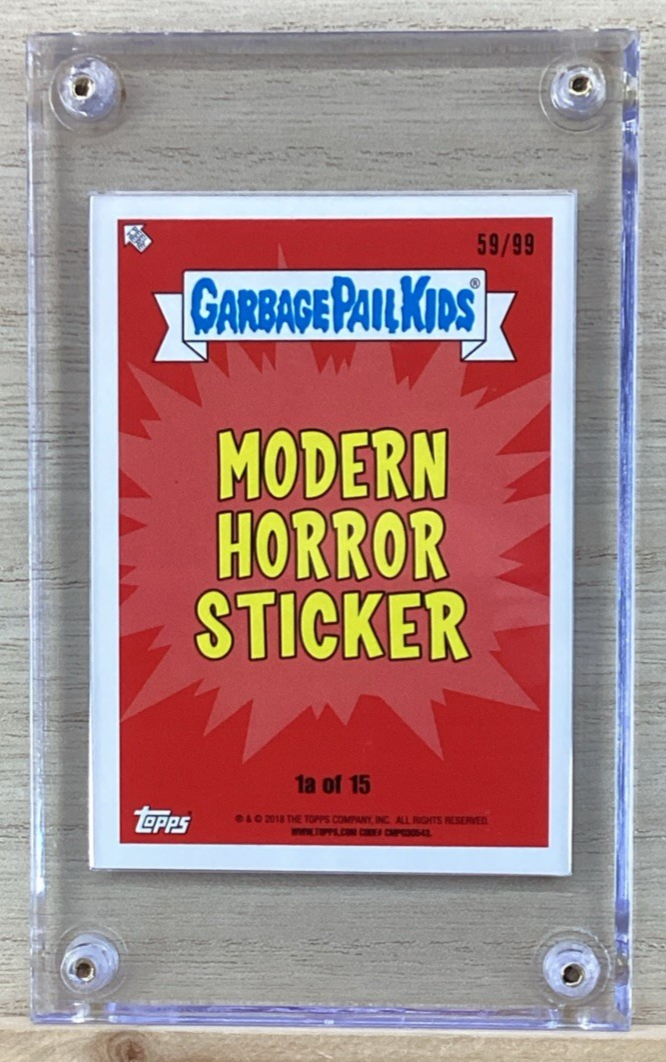 2018 Garbage Pail Kids - Candy Dan - Blue 59/99