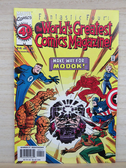 Fantastic Four The Worlds Greatest Comics Magazine #4 of 12 - Marvel Comic 2001