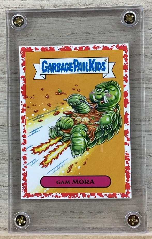 2018 Topps Garbage Pail Kids - Gam Mora - Red 12/75