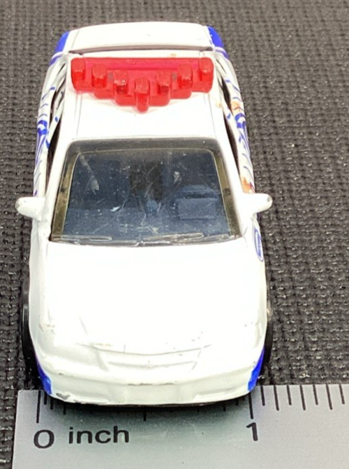 1999 Matchbox Chevrolet Impala Police Car White/Blue