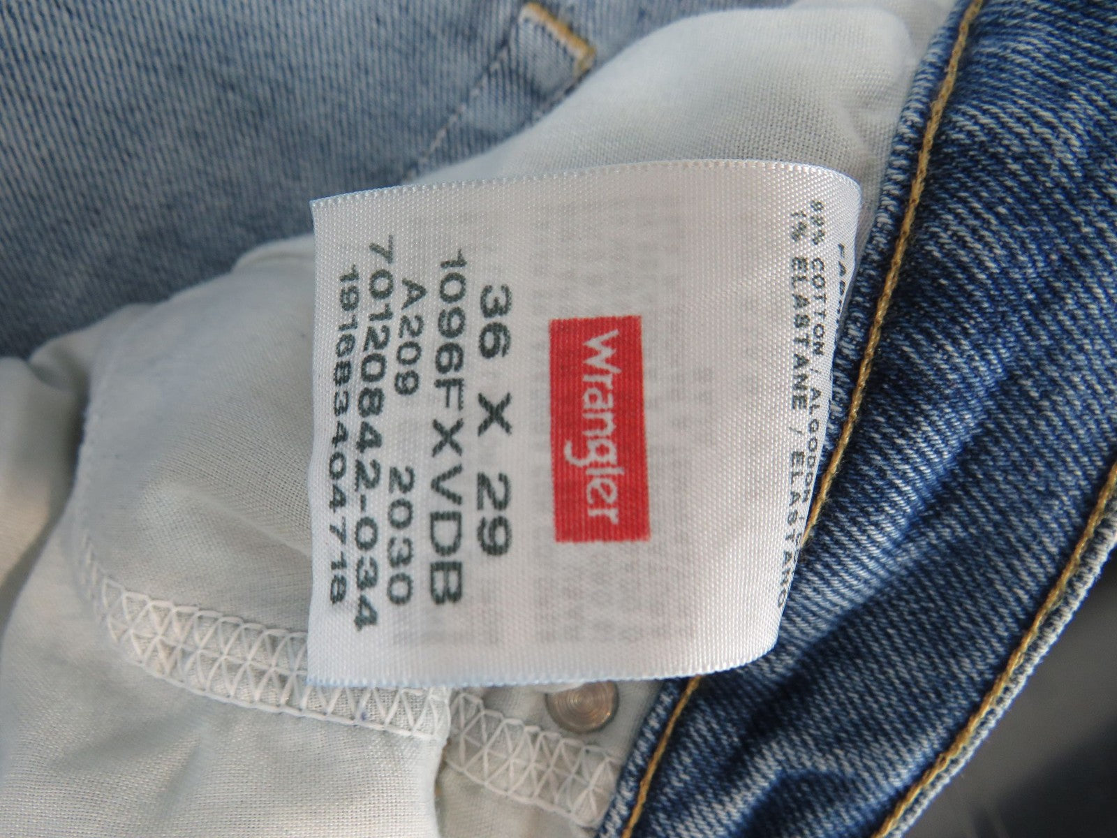 Wrangler Jeans Men's 36x29 - Straight Leg Denim