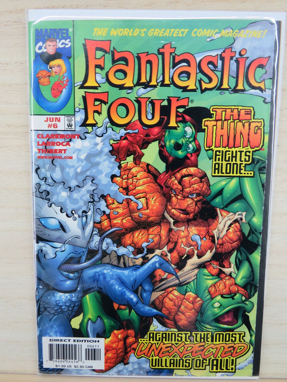 Fantastic Four #6 Jun 1998 - Marvel Comic