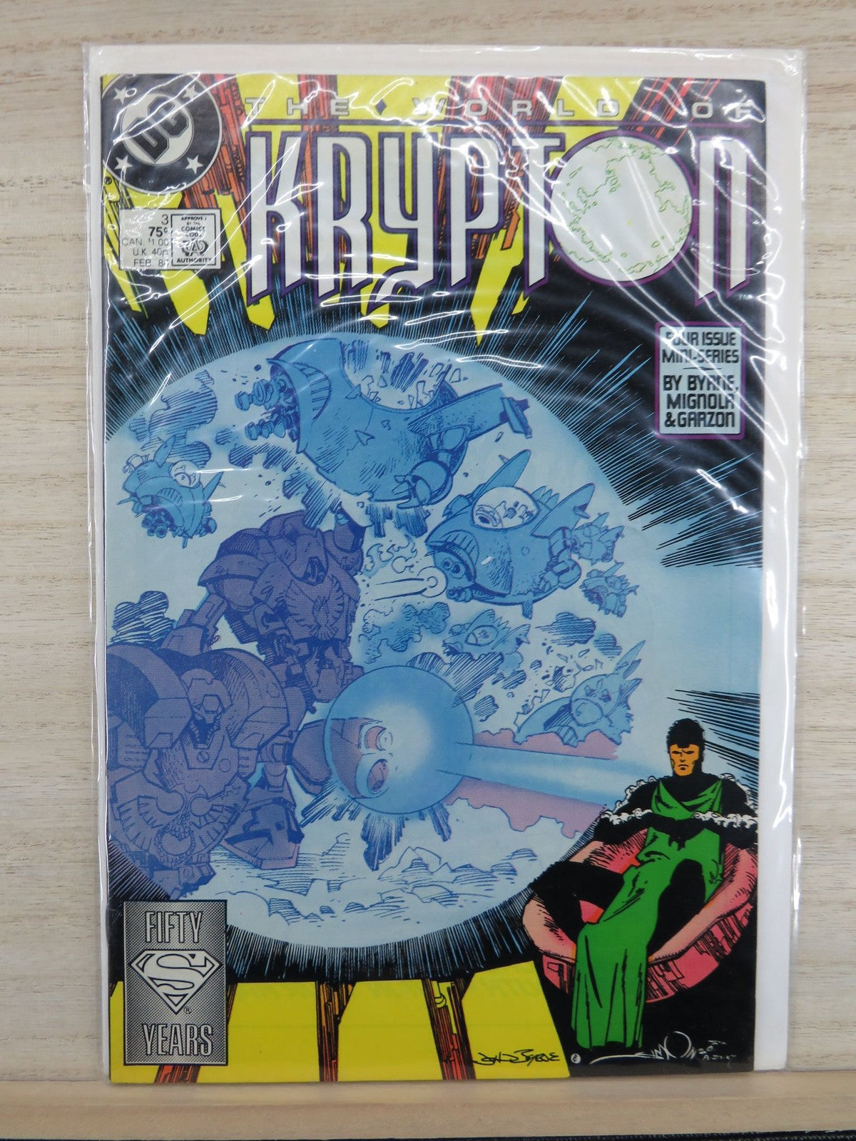 The World of Krypton #3 Feb 1988 - DC Comic