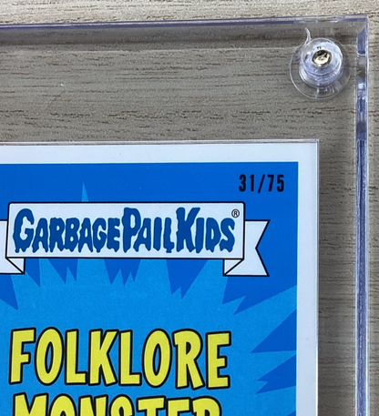 2018 Garbage Pail Kids - Woolly Woody - Red 31/75