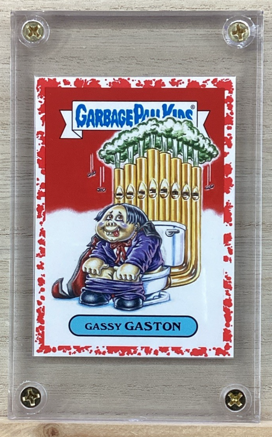 2018 Topps Garbage Pail Kids - Gassy Gaston - Red 30/75