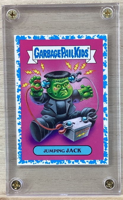 2018 Topps Garbage Pail Kids - Jumping Jack - Blue 33/99