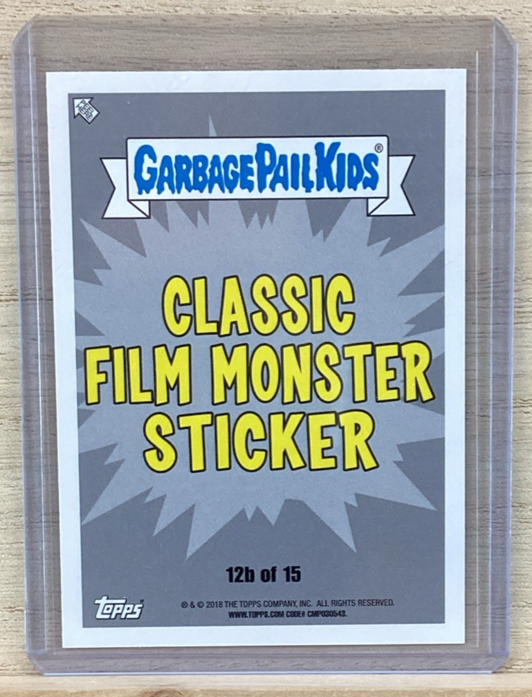 2018 Topps Garbage Pail Kids - Mashed Upton - Purple