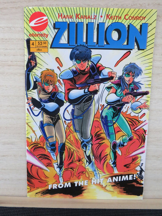 Zillion #4 - Eternity Comics - 1993