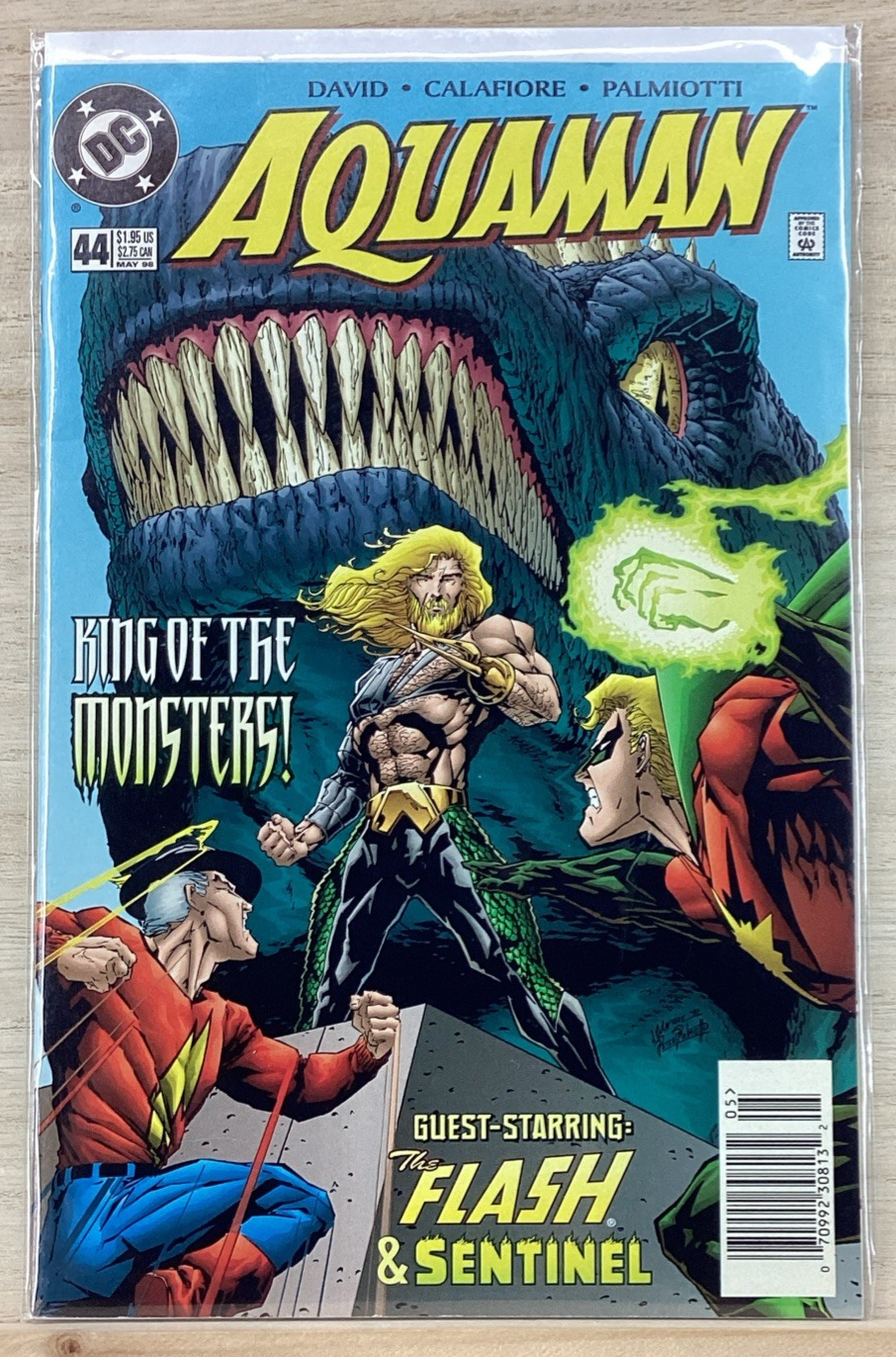 Aquaman #44 - DC Comic - 1998 Flash & Sentinel
