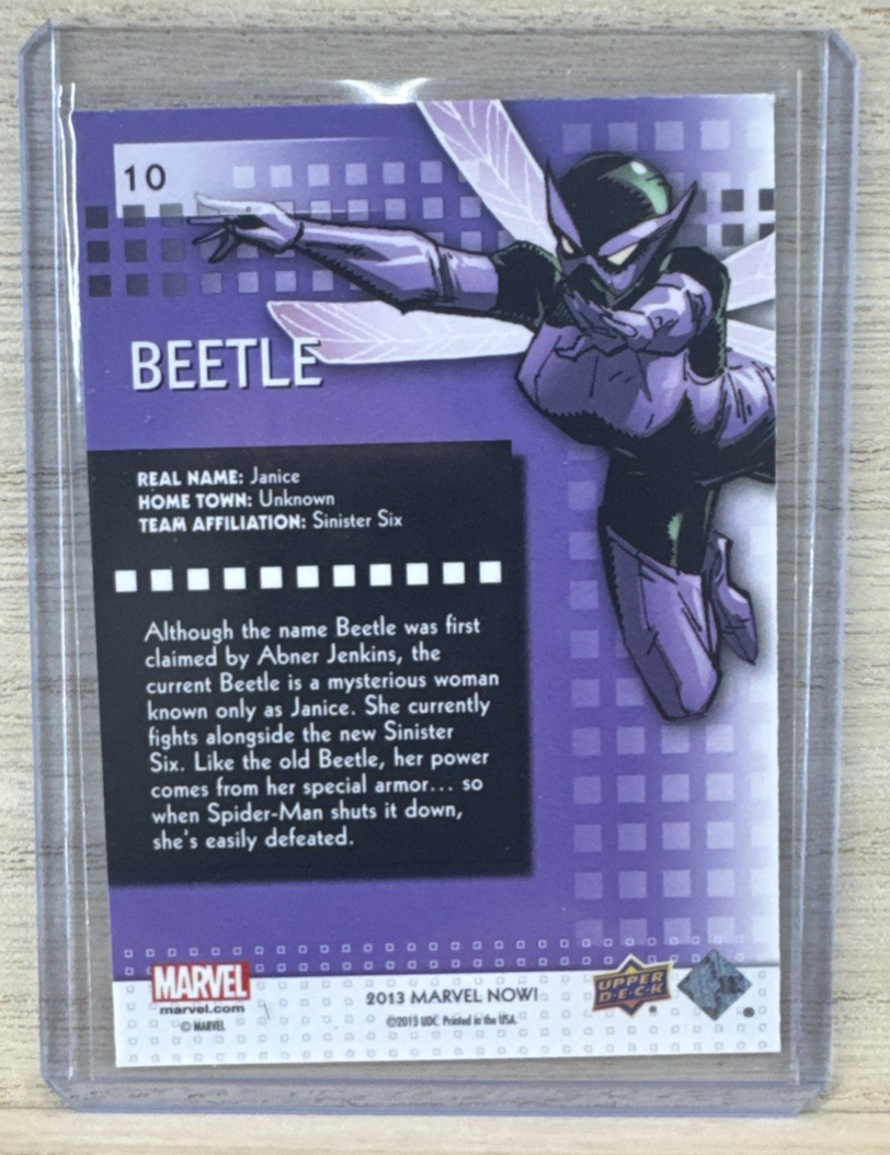 2013 Upper Deck Marvel Now SILVER - #10 Beetle