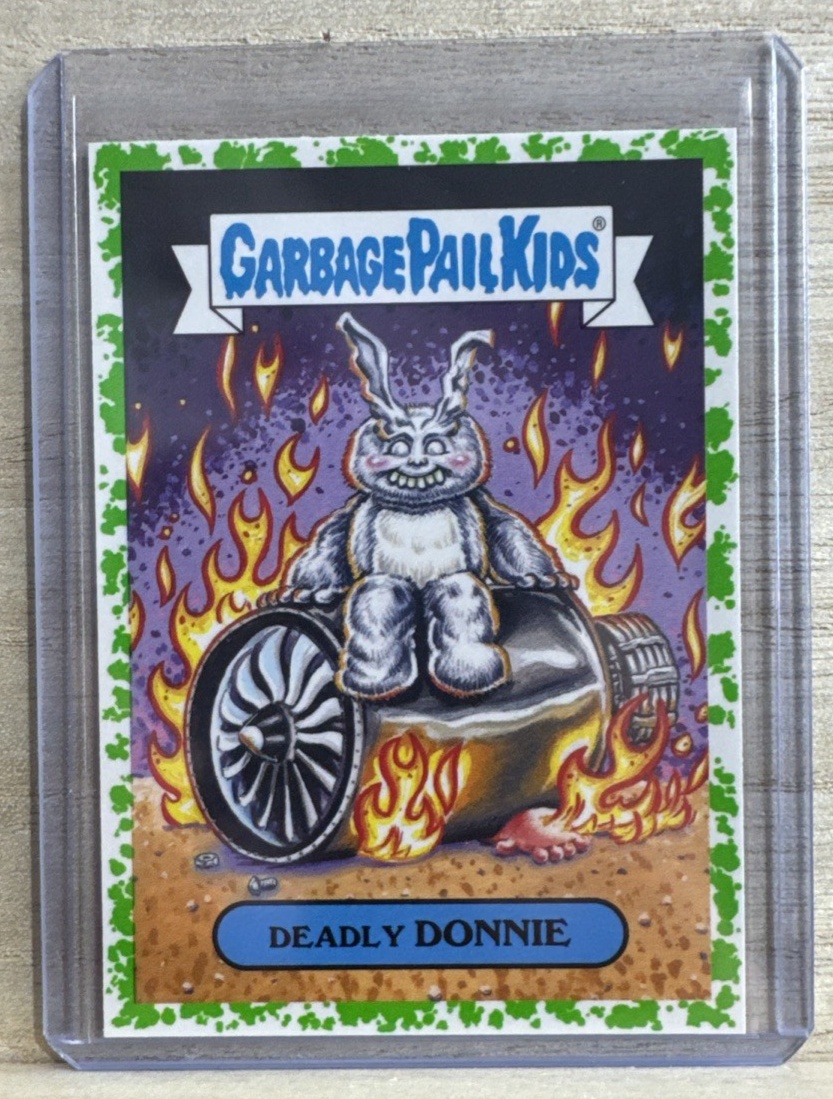2018 Topps Garbage Pail Kids - Deadly Donnie - Green