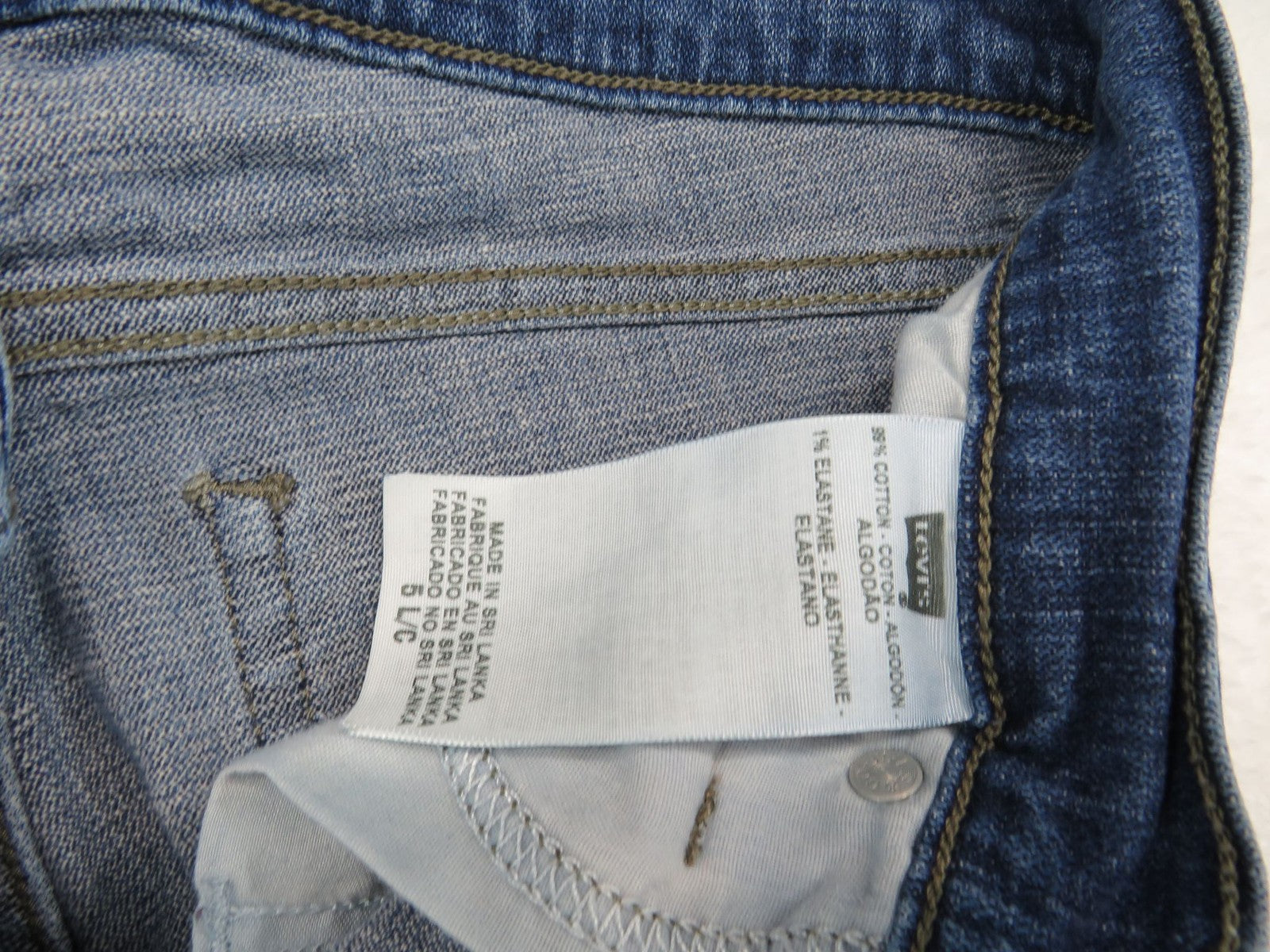 Levis Too Superlow 524 Women's 5 L/C Jeans