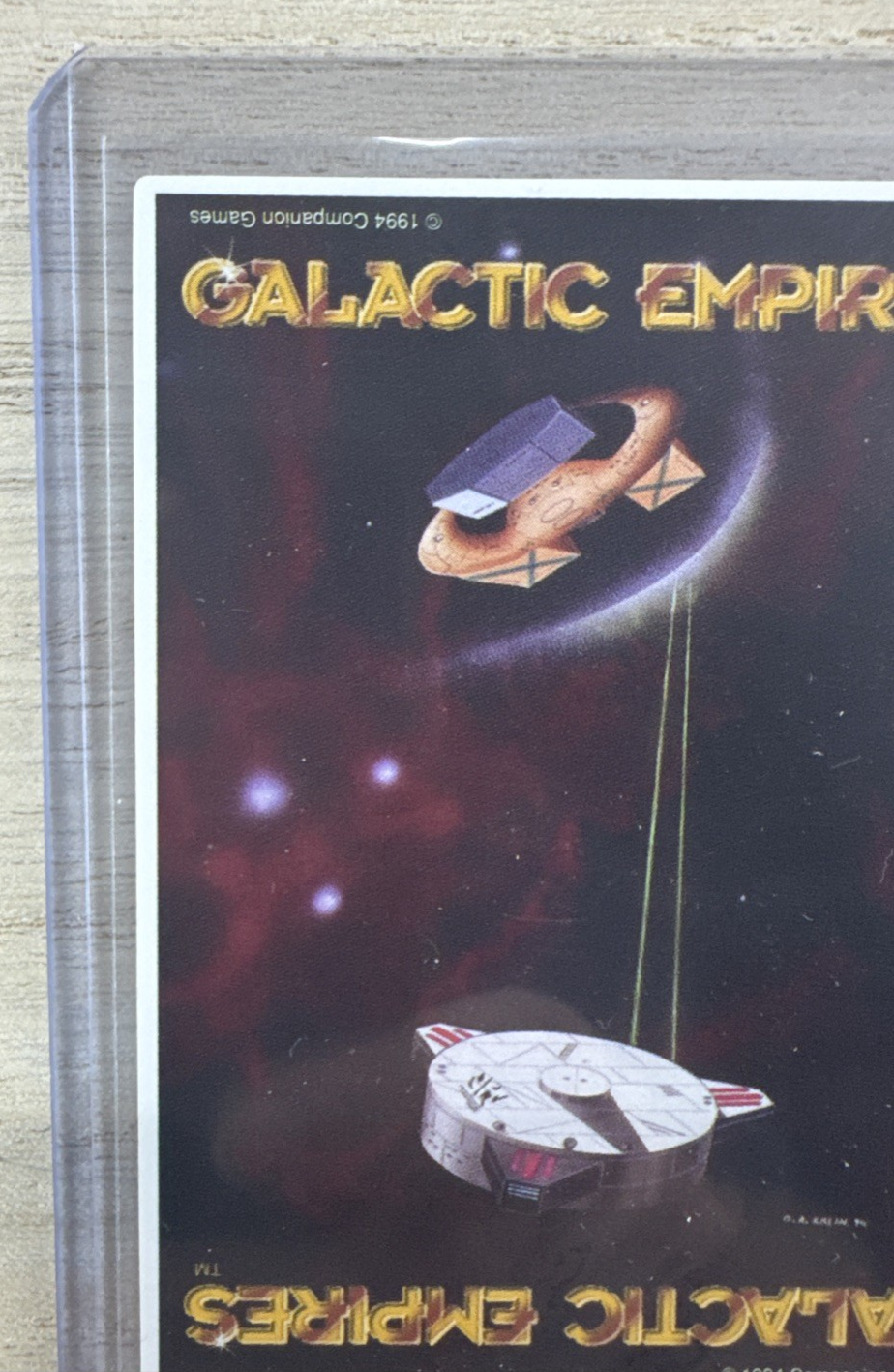 O4 Mutiny Ship Galactic Empires CCG 1995