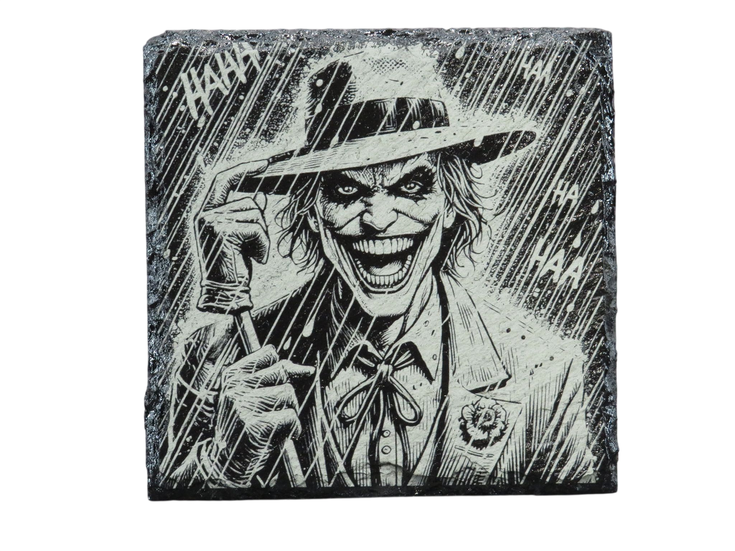 Laser Engraved Slate Coaster - DC5