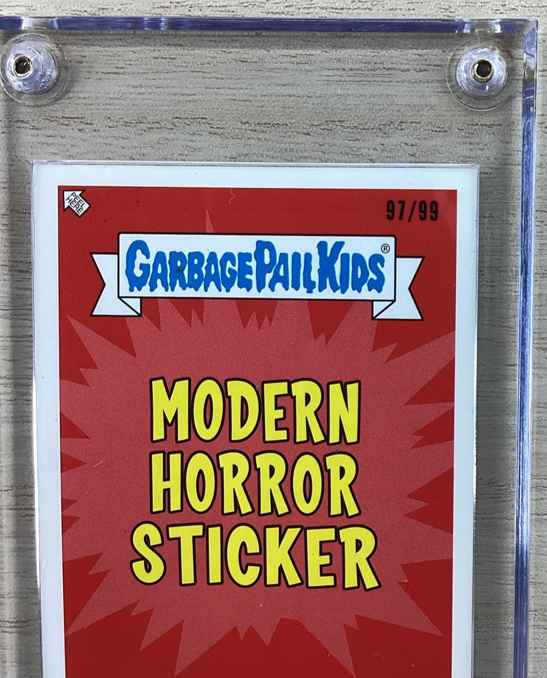2018 Topps Garbage Pail Kids - Deliver Ray - Blue 97/99
