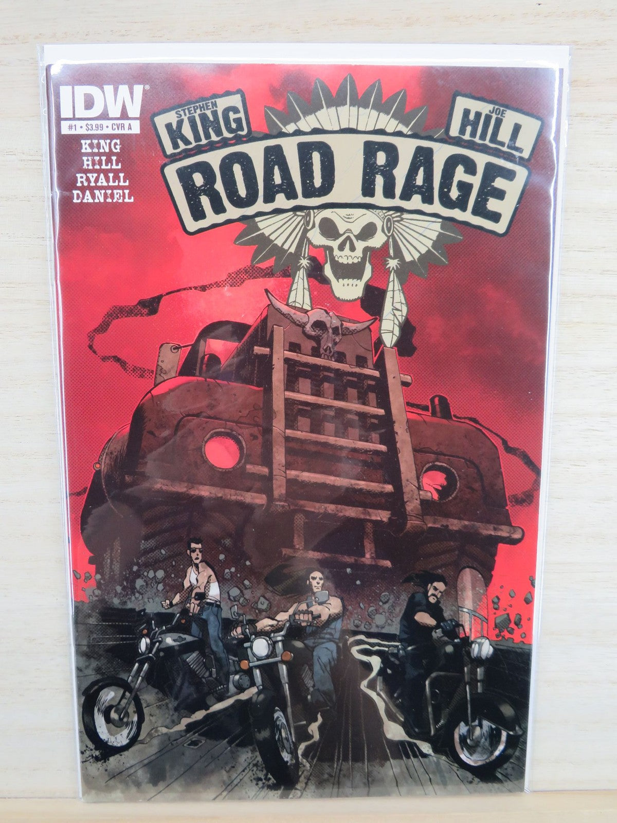Road Rage #1 2012 - CVR A - IDW Comic - Stephen King, Joe Hill