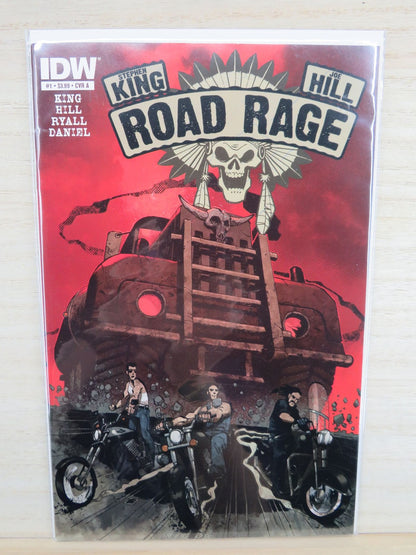 Road Rage #1 2012 - CVR A - IDW Comic - Stephen King, Joe Hill