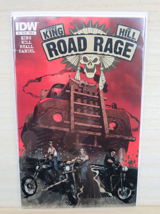 Road Rage #1 2012 - CVR A - IDW Comic - Stephen King, Joe Hill