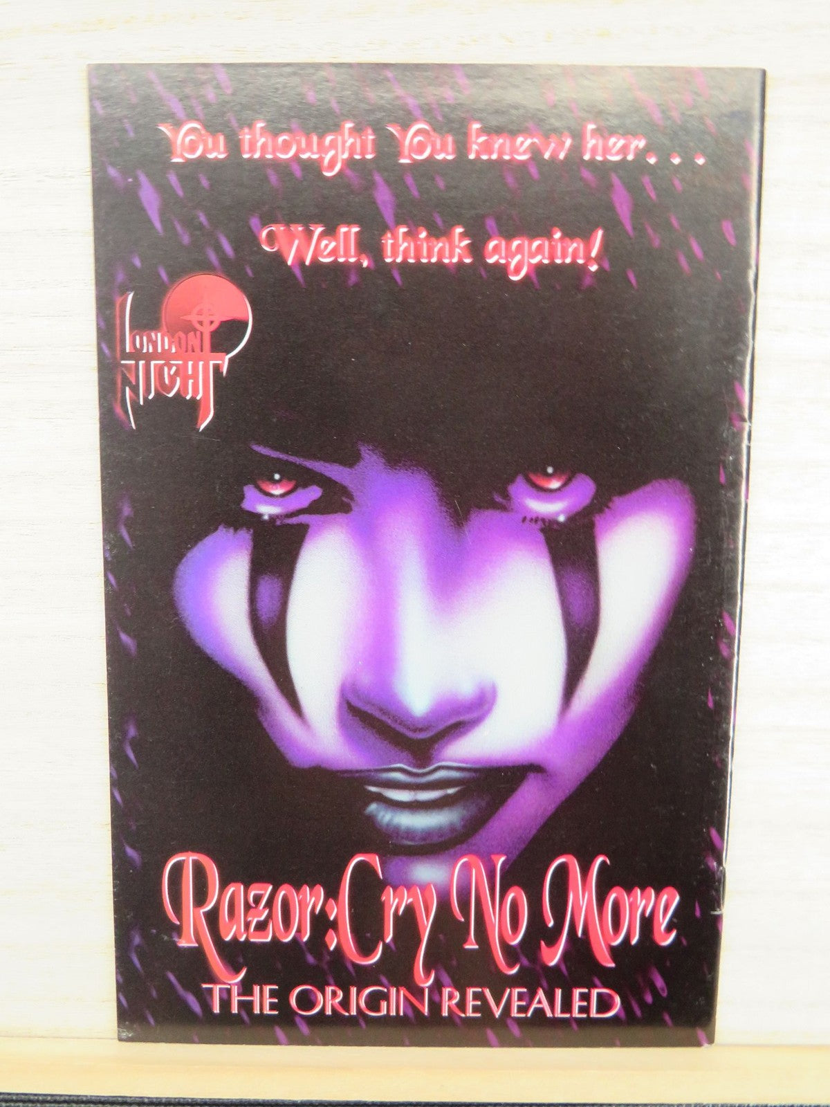 Razor #4 To The Death - London Night Comic - 1995