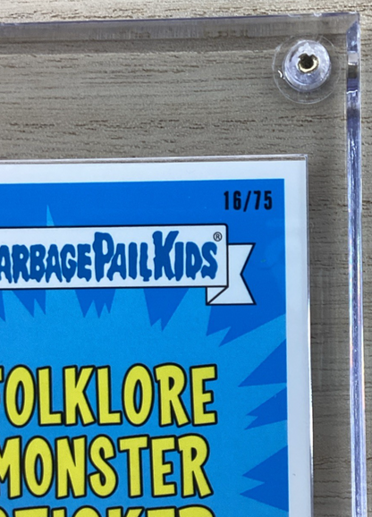 2018 Garbage Pail Kids - Boogey Manny - Red 16/75