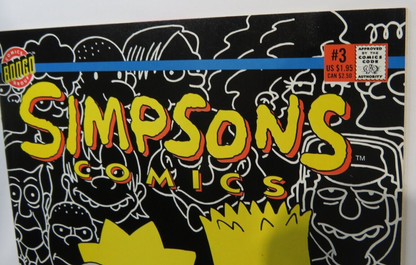 Simpsons Comics #3 1994 Double Side Flip Book Krusty Klown Bongo Comics Group