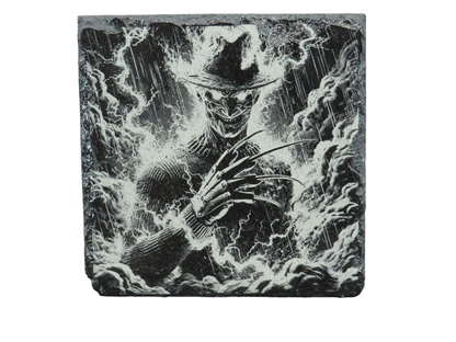 Laser Engraved Slate Coaster - FR3