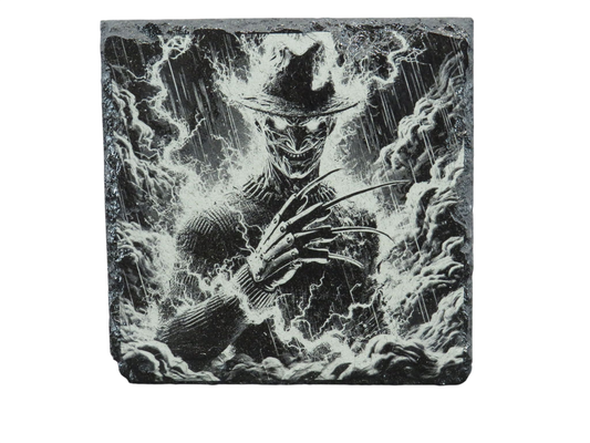 Laser Engraved Slate Coaster - FR3