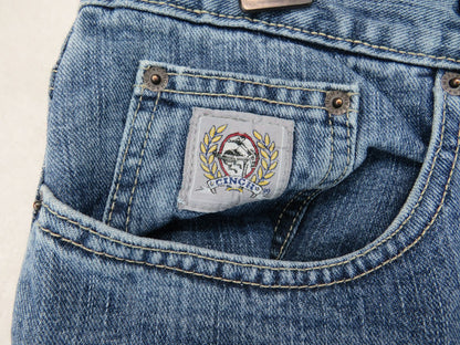 Cinch Jeans Mens 38x30 Blue Straight Leg Zipper Fly Five Pocket Denim Classic