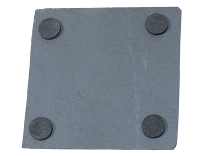 Laser Engraved Square Slate Coaster - DM2