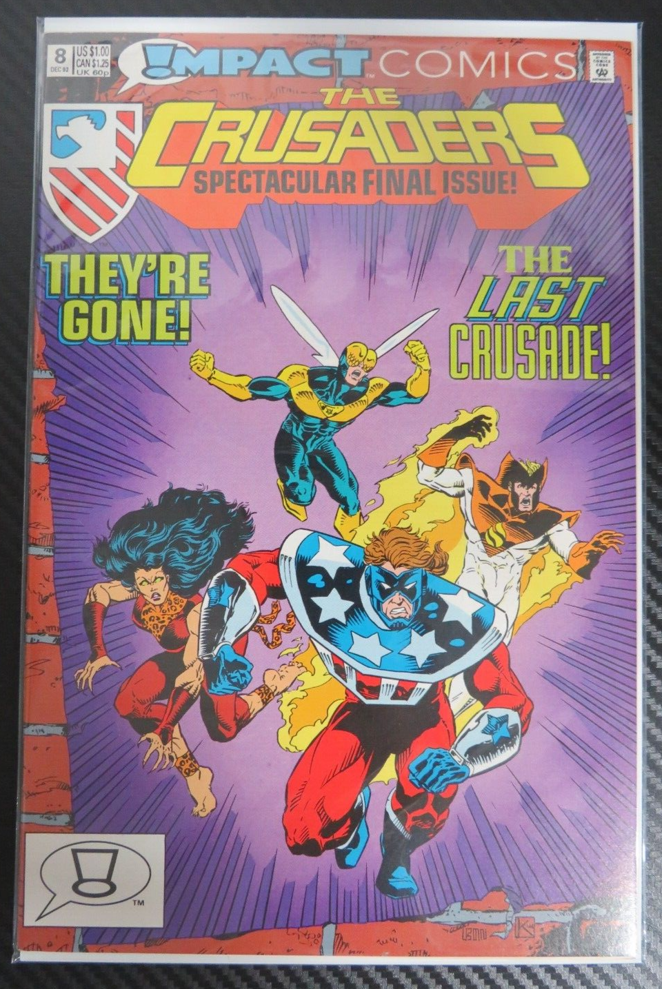 The Crusaders Final Issue #8 Impact Comics - December 1992