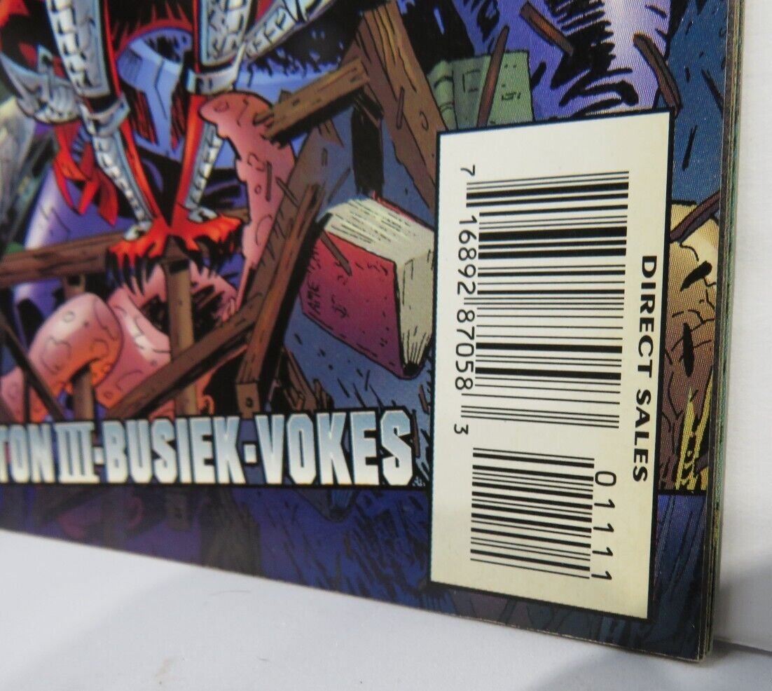 Ninjak #11 Neil Vokes Cover 1998 Acclaim Valiant Comics