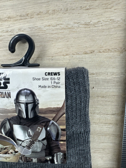 Star Wars The Mandalorian Socks - Shoe Size 6.5-12