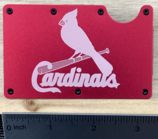 Metal Wallet - Laser Engraved - SLC - RFID Blocking