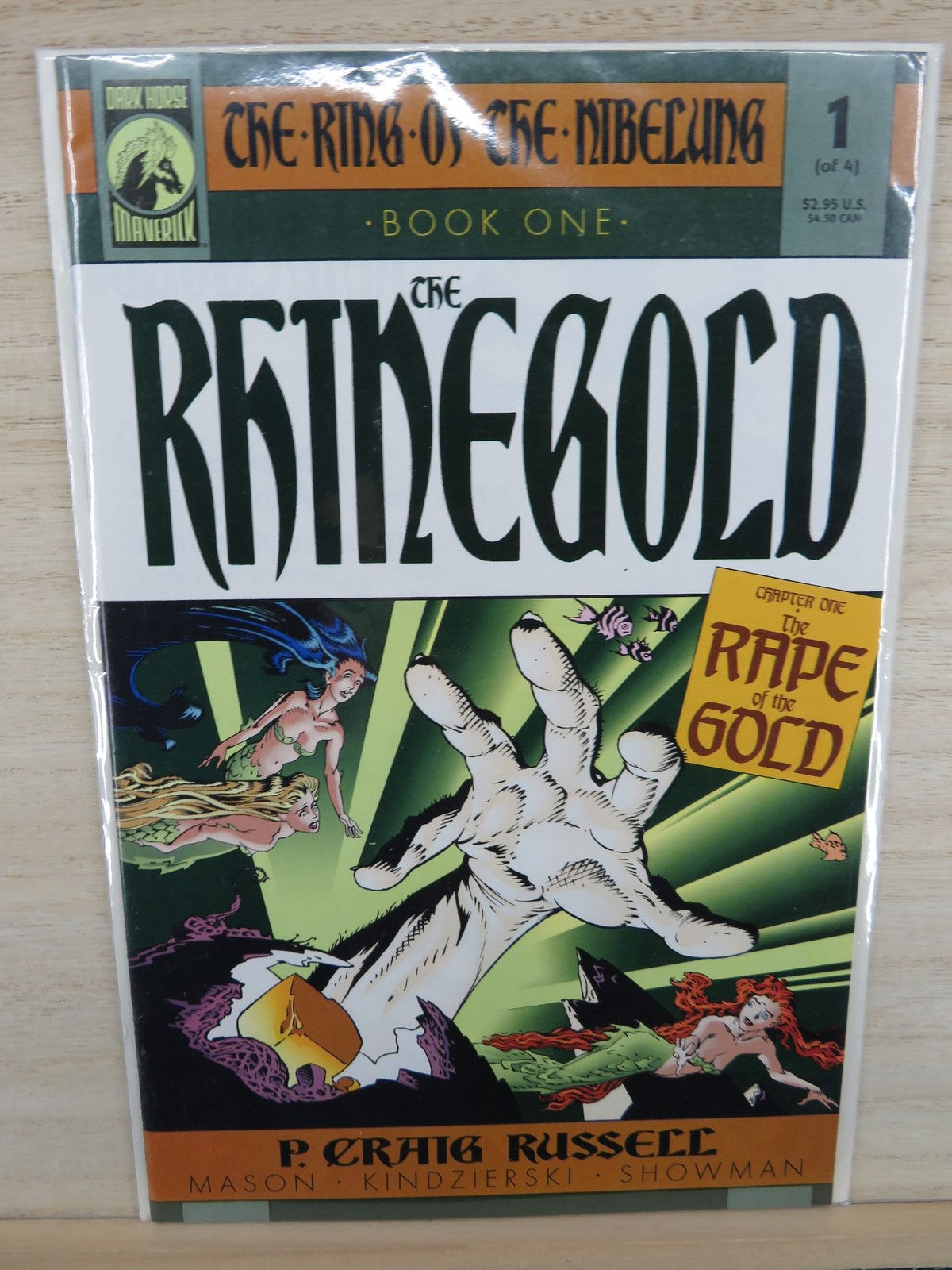 The Ring Of The Nibelung Book One #1 OF 4 Rhinegold - Dark Horse Comic