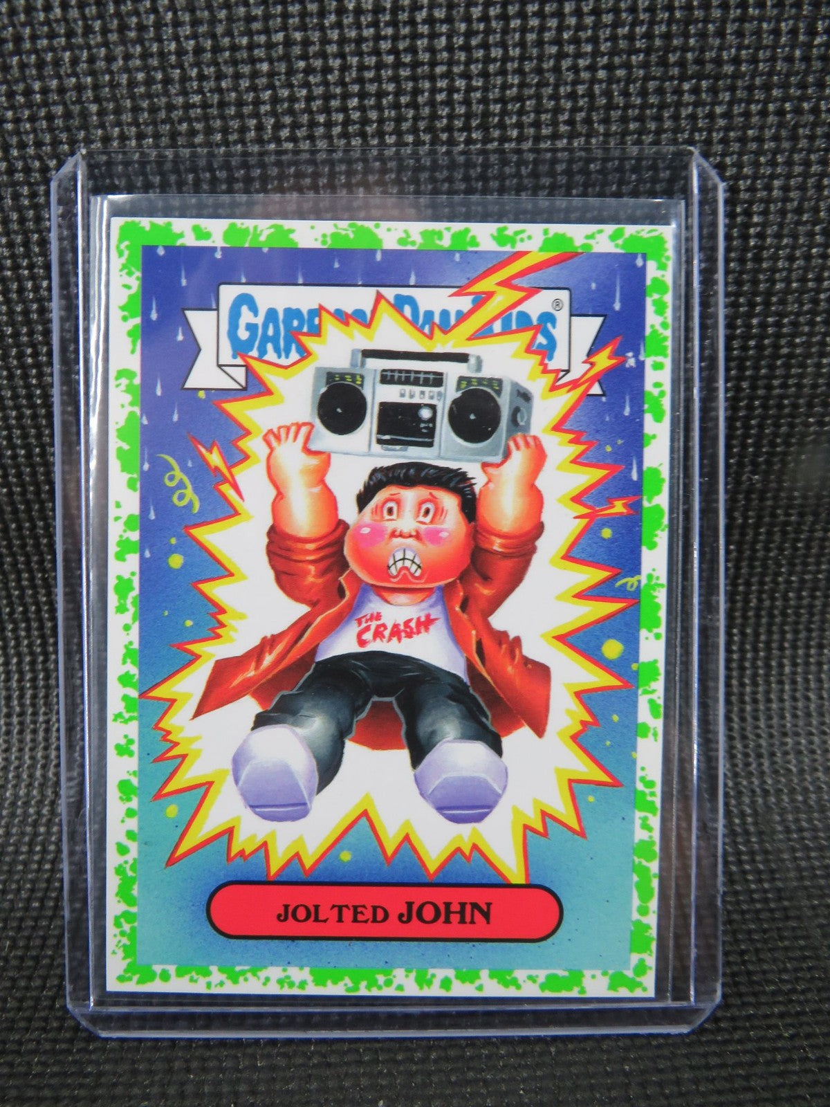 2018 Topps Garbage Pail Kids - Jolted John #8b - Green0