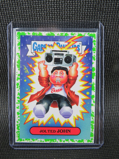 2018 Topps Garbage Pail Kids - Jolted John #8b - Green0