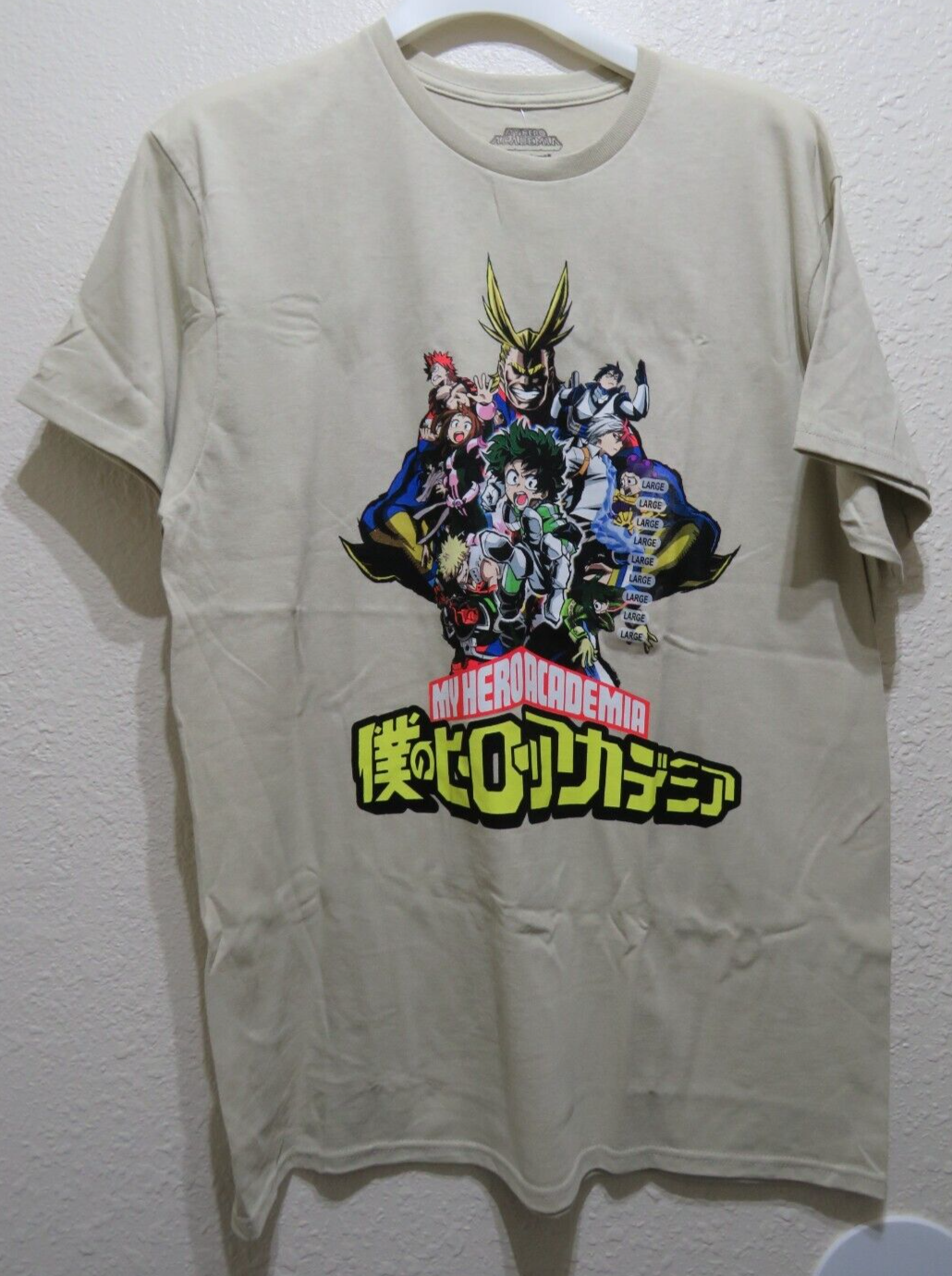 MY HERO ACADEMIA T Shirt - Size Large