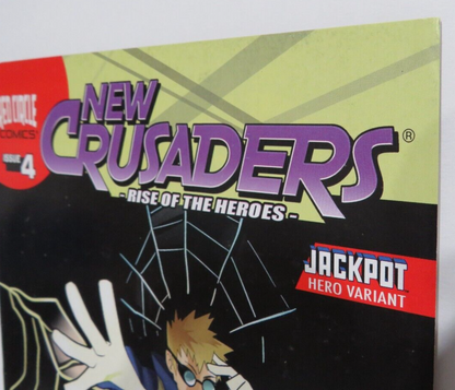 New Crusaders Rise of the Heroes #4 - Red Circle Comics - Jackpot Hero Variant
