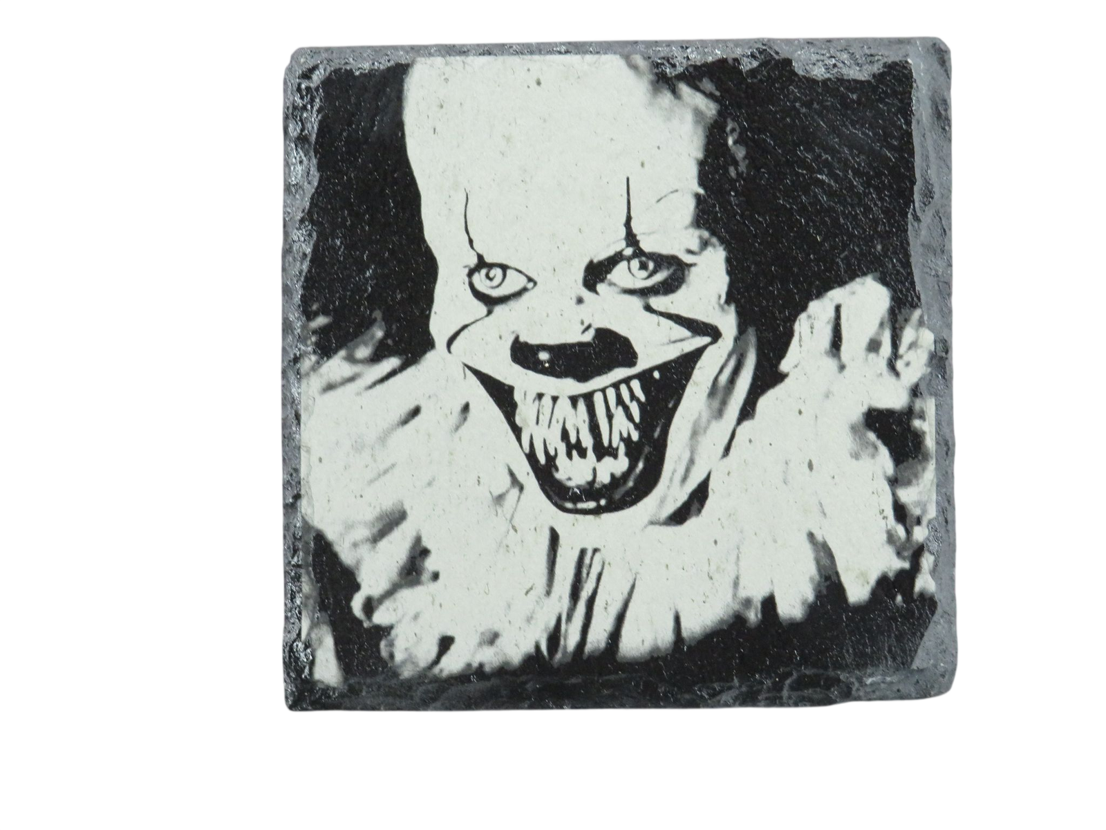 Laser Engraved Slate Coaster - PW3