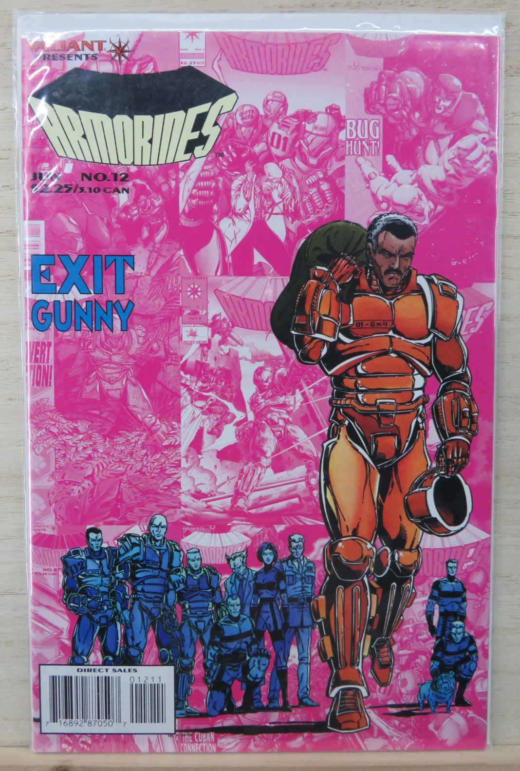 Armorines #12 June 1995 - Valiant Comic