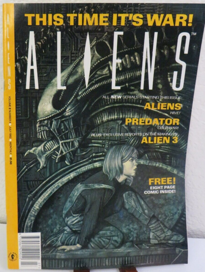 Aliens: This Time It's War! Volume 2 Number 1 - July 1992 - Dark Horse Comics