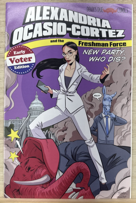 Alexandria Ocasio-Cortez and the Freshman Force #1 - Devils Due Comics - 2019