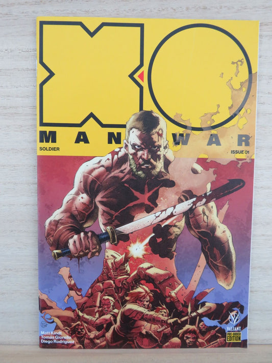XO Manowar Soldier #1 - Pre-Order Edition - Valiant Comic - 2017