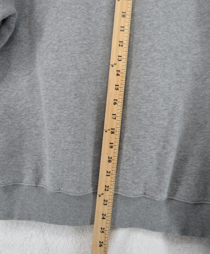 Tommy Hilfiger Men's Sweatshirt - Big Flag Logo Spell Out - Gray - Size Medium