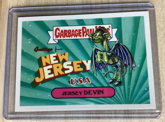 2018 Garbage Pail Kids - Jersey Devin
